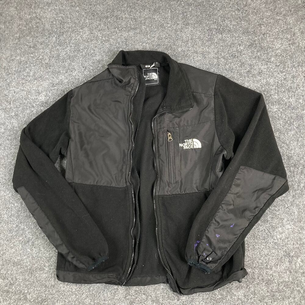 The North Face Jacket Womens XS Black Full Zip Fleece Softshell Outdoor Hiking